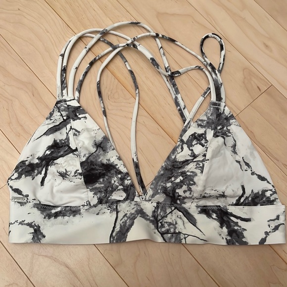 Marble sports bra/ bathing suit - Picture 1 of 3